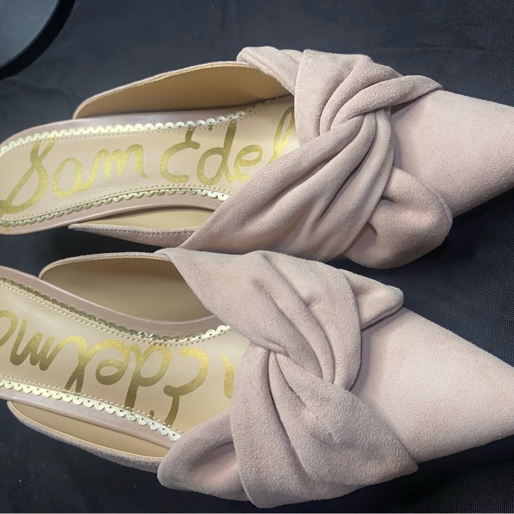 Sam Edelman Pink Mules Chic Comfortable Design
